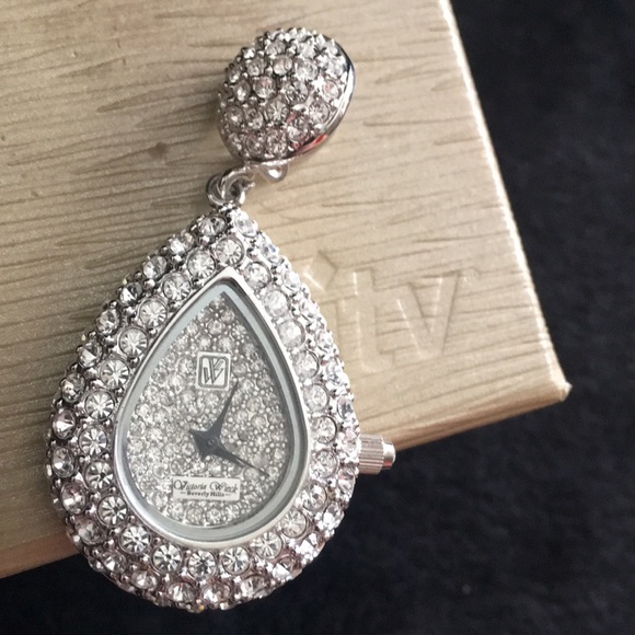Victoria Wieck Crystal Pendant Watch - Picture 7 of 10